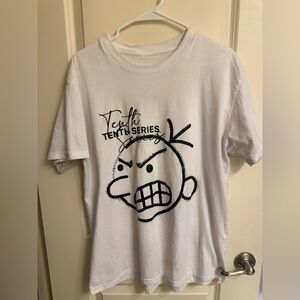 Rodrick-like White Graphic Kids T-Shirt